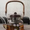 Zestawy naczyń obiadowych 4 szt. Ceramika czajnicza Uchwyt Vintage Decor Kettle Akcesoria plastikowe na teakettle