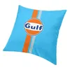 Pillow Personalized Custom Gulf Racing Logo Cover Sofa Living Room Square Throw 40x40cm Chair