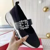 Designer tênis air vent superfície sapatos plataforma treinador vintage camurça strass fivela quadrada mulheres forro de pele de carneiro treinadores de couro retalhos sapato de lazer