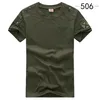 Homens camisetas Camisa do exército militar tshirt estilo tático camiseta verde urbano para homens uniforme de carga de manga curta masculino t preto