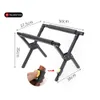 Outdoor Camping Folding Cooler Stand Frame Foldable Alloy Ice Box Holder Hiking Support Luggage Rack Anti-Slip Picnic BBQ Bucket 240124
