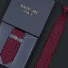 2024 Novas gravatas masculinas Kacharel gravatas de seda da moda 100% gravata de designer gravata jacquard clássica feita à mão para homens casamento casual gravatas de negócios 181