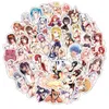 Car Stickers 50Pcs Hentai Y Kawaii Lady Loli Vinyl Sticker Waterproof Aesthetic Decals For Teens Boys Adts Drop Delivery Automobiles M Otfmr