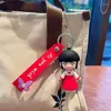 Portachiavi 3D Figura Anime Inuyasha HigurashiKagome Portachiavi Carino Gomma Morbida Pendenti e Ciondoli Portachiavi Borsa Dei Gioielli Portachiavi Accessori Regalo