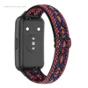 Bandes de montre Bracelet de montre intelligente anti-transpiration pour Huawei Band 7 Bracelet réglable étanche Sport Nylon-Bracelet Dura