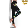 Women's Leggings Basic Phonogram Printed Yoga Pants Elastic Gym Jogging Fitness Clothes Quick Dry Slim XS-8XL