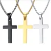 Mode Kruis Hanger Ketting Vrouwen Mannen Rvs Link Chain Charm Ketting Cool Jongens Meisjes Punk Hip Hop Sieraden Gift