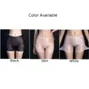 Kvinnors trosor Kvinnor Olje Glossy Boxer Briefs Safe Pants Ladies Transparenta Länge Underkläder se genom underbyxor Ultra Thin Mesh Shorts