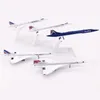 1 400 Concorde Air France British Airways Model samolotu metalowego stopu Diecast Limited Collector Air Samolot Prezent 240131