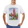 Herenpolo's Golden Gate Bridge T-shirtblouse Vintage heren lange T-shirts