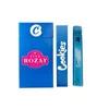 Cookies E-cigarettes jetables 1,0 ml Stylo vide rechargeable 10 souches avec emballage 1000 pièces