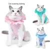 Cat Costumes Beautiful Weaning Clothes Soft Tail Opening Breathable Pet Sterilization Suit Anti-scratch