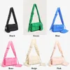 Women Cotton Woven Down Padded Shoulder Bag Cassette Luxury Stylish Nylon Pillow Crossbody Pures With Clutch Handbag Men 240130