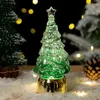 Christmas Decorations Colorful LED Tree Night Light Holiday Party Decoration 2024 Year Children Desktop