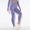 Leggings femininas calças de yoga correndo cintura alta esportiva elástico levantamento fitness sem costura atlético ginásio exercício agachamento pant