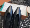 Kvinnors platt balettdesigner loafers aeyde klänningskor fyrkantig mode enkla fårskinn skor lat avslappnad båt skosnör 35-40 lyx 100% riktiga läder loafers