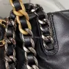 bolso de diseñador bolso de mano Diseñador de lujo 22B Cuero 19 Tote de gran capacidad Portátil Suave Clásico Marca de moda AS3519 Rombo Cadenas originales Reproducción