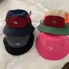 Japanese Retro Polar Fleece Color Matching Bucket Hat for Men Women Winter Embroidery Warm Fisherman Hat Mountaineering Hat 240127