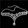 Chokers Tiara Bridal Necklaces Crown Wedding Hair Accessories Jewelry Drop Delivery Jewelry Necklaces Pendants Dhyon