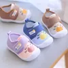 Bebé niños bebé dibujos animados anti patadas zapato funcional suela suave zapatillas chirriantes niño mocasines causales niño niña antideslizante 240126