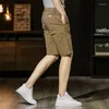 Shorts pour hommes Été Hommes Casual Coton Hommes Mode Solide Extérieur Respirant Militaire Mâle Vêtements D'affaires