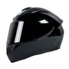 Caschi da moto Casco ABS Integrale Big Tail Racing Fuoristrada Corsa Uomo Donna Quattro stagioni