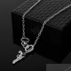 Pendant Necklaces Punk Pendant Necklace For Women Man Korean Neck Jewelry Decoration Wholesale Drop Delivery Jewelry Necklaces Pendant Dhz9T