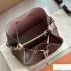 10A Sac de créateur Femme Véritable Cuir Marron Fleur NEONOE MM Sac seau Sacs à bandoulière fourre-tout Sac à bandoulière Sacs à main Sac fourre-tout Portefeuilles Sac à dos avec boîte d'origine 26 cm