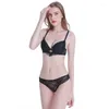 Set di reggiseni Nouvelle Set di cinturini in pizzo sexy senza cuciture Intimo push up per donna ABCDE Cup Plus Size Lingerie femminile