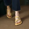 Chinelos Sapatos Suave Verão Conforto Branco Amarelo Slides Borracha Altura Baixo Salto Mulheres e Senhoras Sandálias À Prova D 'Água Casual