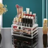 Acrylic Organizer For Cosmetics Makeup Organizer Clear Cosmetic Storage Box Storage Drawers Jewelry Box Mask Holder Stackable 240130