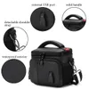 Acessórios para bolsa de câmera MCENG Bolsa resistente a choques com conveniente porta de carregamento USB Crossbody Digital Case YQ240204