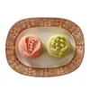 Bakning formar 20g-30g Lily of the Valley Flower Bean Paste Cake Mold Mid-Autumn Festival ABS Plastic Mooncake Mold