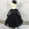 Robes en dentelle pour filles, vêtements de fête pour enfants, baptême, Boutique, anniversaire, mariage, princesse, robe de soirée formelle moelleuse