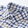 Camicie casual da uomo Camicia Oxford in cotone di qualità Manica corta per abiti sociali Abbigliamento da uomo morbido e confortevole dalla vestibilità regolare