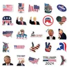 Autostickers Donald Trump 50 stuks 2024 Usa vlagstickers Amerikaanse Yytlp Drop levering auto's motorfietsen exterieur accessoires Ot54I