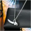 Pendant Necklaces European Appeal Funny Male Organ Necklace For Women Punk Y Men Jewelry Halloween Drop Delivery Dhs6P