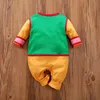 Dragon DBZ Baby Girl Boy Costume Anime Clothes Born Romper Infant Cosplay Jumpsuit Toddler Halloween Costume 0-18m 240202