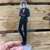 Keychains Anime Stand Obeyme Lucifer Mammon Satan Acrylic Figure Display Desktop Decoration 15cm