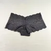 Calcinha feminina 3 pçs sexy renda boxer shorts roupa interior para mulheres cintura baixa respirável boxers feminino calcinha oca out lingerie