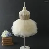 Mädchen Kleider Prinzessin Ballkleid Säugling Blumen Tutu Frühling Sommer Mädchen Kuchen Kleid Party Abend Geburtstag