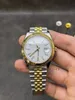 41MM Men 3235 Mechanical Watch Noctilucent Luminous Silver Intermetallic Gold Wristwatches Waterproof Sapphire