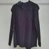 Женские куртки ALSEY Miyake, модный плащ с капюшоном, 2024, осень-зима, весна, простой, большие размеры, Harajuku, плиссированная, свободная с баской