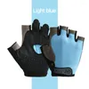 Gants de cyclisme demi-doigt Sports de plein air hommes et femmes alpinisme Fitness Yoga conduite antidérapant respirant