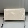 Fashion Banquet Bag Women Luxury Crossbody Bag Designer Shoulder Bag Acrylic Box Banquet Bag Handbag Mirror Material Classic CF Metal Chain Bag Cosmetic Clutch Bag