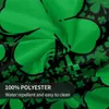 Bordduk St. Patrick's Day Round Tracloth En Shamrock Field Irish Protector Funny Events Christmas Party Design Cover