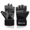 1 par Bodybuilding Gymhandskar för män Kvinnor Viktlyftande hantel Träning Anti-Slip Fitness Gloves CrossFit Workout Övning 240123