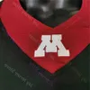Forma Üniversitesi 2024 Yeni NCAA Minnesota Altın Gophers Forma 24 Mohamed Ibrahim Koleji Futbol Jersey Siyah Gri Boyut