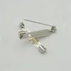 100pcs High Quality Safety pin Brooch Base Back Bar Badge Holder Brooch Pins DIY Jewelry Finding 240119