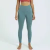 Nuovi leggings sportivi da donna elasticizzati pantaloni da yoga neri ad asciugatura rapida 20 colori pantaloni da palestra da allenamento Leggings a vita alta Lu#2 alti